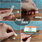Super Strong Name Tag Magnetic - Magnetic Id Badge Holder With Sticky Back