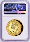 2021 Australian High Relief Proof Kangaroo  200 Ngc Pf70  9999 2oz Gold Coin Er