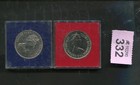 Lot Of  2 Crowns Coins Of    Isle Of Man  And Jersey
