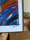 Captain America Giclee Print Signed 50 50