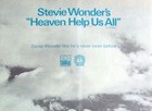 Stevie Wonder 1970 Vintage Poster Advert Heaven Help Us All Tamla Motown