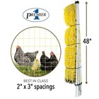 Portable Electric Chicken Net With Built-in Posts 48 h X 82 l Poultry Fence