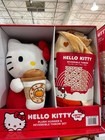 Hello Kitty Pumpkin Spice Plush Hugger Reversible Throw Blanket 50x60 New