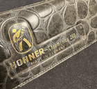 Vntg M  Hohner The  chromonica  Harmonica Germany Key C 10 Hole Wood metal  case