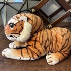 8    Goffa International Orange Tiger Plush Stuffed Animal Real Realistic Vintage