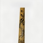 Wooden Dragon Carved Flute Recorder Whistle Folk Music Instrument Decor Boho