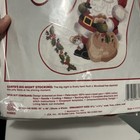 Needle Treasures Santa   s Big Night Stocking Kit