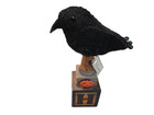 Lot Of 2 Handmade  Prim Penny Primitive Halloween Crow Pin Cushions Sewing Decor