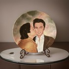Lot Of 2 - Vintage Elvis Presley Delphi Plates Limited Edition Coa Original Box