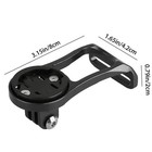 For Gopro Gps Holder Bracket Bike Stem Extension Computer Mount For Garmin Edge