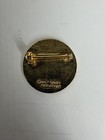 Vtg Rare Walt Disney Productions Disneyland Mickey Goldtone Castle Pin