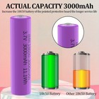 1 9 Pack 3 7v Rechargeable Button Top Batteries  3000mah    Smart Charger Lot