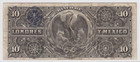 1913 El Banco De Londres Y Mexico 10 Pesos Note M272e Series I 1 10 13  790926