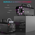 Smoke Machine  Fog Machine 8 Led Lights  wireless Remote Controls