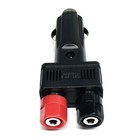New 12v Dc Car Auto Cigarette Lighter Socket Plug With Binding Posts 10a Fuse