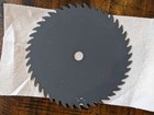 Hand Painted Saw Blade  Covered Bridge  Artist L  Barnes 7 Inch
