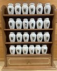 Vintage Spice Jars By Gloria Concepts Inc  For The Franklin Mint 