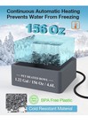 Heated Water Bowl For Outdoor Cat   Dog  Waterproof Large Heated Pet Bowls