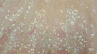 White Iridescent Sequin Fabric By The Yard Glitz Sequin Hologram Fabric Fashion