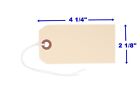 100 Manila 4 1 4  X 2 1 8  Size 4 Inventory Merchandise Price Tags With String