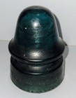 Glass Insulator Vintage Aqua Blue Green  Hemingray 19 Made In Usa  6