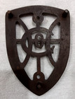 Vtg The W  H  Howell Company Geneva Illinois Cast Sad Iron Trivet