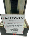 Baldwin Spyglass Single Cylinder Door Handleset Venetian Bronze 91800-045 New