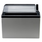 Winco Paper Towel Dispenser  Medium  Gray  Black