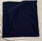 1 Lauren Ralph Lauren Isadora Inset Frame Navy Blue White Euro Sham Uec 28  X 28