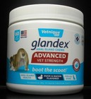     glandex Dogs Advanced Vet Strength Anal Gland 60 Soft Chews Exp 2027