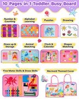Toddler Busy Board  Montessori Toys For 1 2 3 Year Old Girl Birthday Gifts