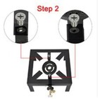 Large 1 Key Heavy Duty Single Cast Iron Lpg Gas Boiling Ring Burner Catering    