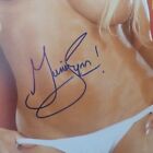      Xxx Sweet Amazing Autograph Signed 16 X 20 Club Magazine Photo Gina Lynn 