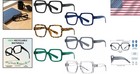 6 Pack Of 1 50 Magnifying Reading Glasses - Scratch-resistant   Fashionable