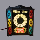 Miller High Life Beer Light Up Clock Vintage Works