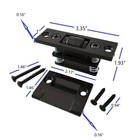 Langdoly Door Ball Catch Heavy Duty Solid Silent Door Roller Catch With Adjus   