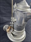 1879 - Reed   Barton Silver Plate Tilting Pitcher Cooler W  Cup Antique 19    High