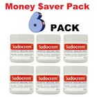 6 X Sudocrem Antiseptic Healing Cream 125g Pack Of 6