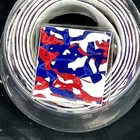 New - Lot Of 2 - Rawlings 1 0mm Bat Grip - American Fusion Red White   Blue