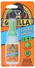 Gorilla 112441 Super Glue Gel 15g Impact Tough Clear Instant Adhesive Bottle