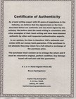 Bruce Springsteen - American Rocker - Hand Signed Autographed Photo Coa