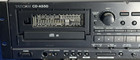 Tascam Cd A550 Cd Player And Cassette Recorder Combo Powers On