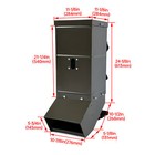 85lb Gravity Feeder Tree Post Mounting For Deer Turkey Big Wild Game Hunting