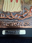 Signed Irish Celtic Copper Wall Art Plaque Eddie O   neill Handmade Ireland