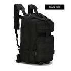 30l Outdoor Military Black Tactical Rucksack Backpack Camping Hiking Travel Bag