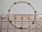 Lee Sands Malachite   Pearl Coil Choker   Bracelet Set