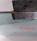 Used Freightliner Fld Rh Manual Tinted Door Window Glass - P n 18-17450-001