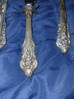 Wallace Grande Baroque Sterling Silver Flatware Large Serving  Carving Pieces 