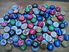 100 Lot Assorted Beer Bottle Cap s  no Dents   Craft s