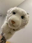 Retired Ganz Heritage Collection Realistic White Tiger Plush 12  Soft And Clean